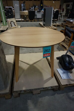 Roxby spisebord rundt Ø: 105 cm Eg-look 