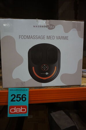 Massage Pro fodmassage med varme 