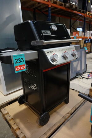Weber Spirit E-310 gasgrill med 3 brændere 