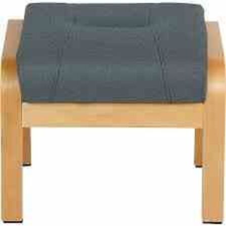 Otium lænestol inkl. fodskammel - grå 