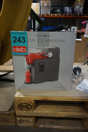 Salling slush ice-maskine - mat sort 2 liter 