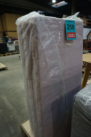 Sleepy 3-delt foldemadras - junior 125x150x10 cm Pink 