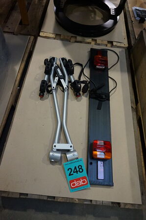 Thule expres 2 cykelholder & lygtebom 