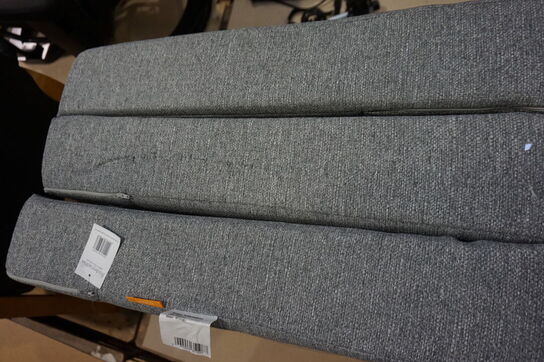 Sleepy single Foldemadras 70x200x12 cm Lysegrå 