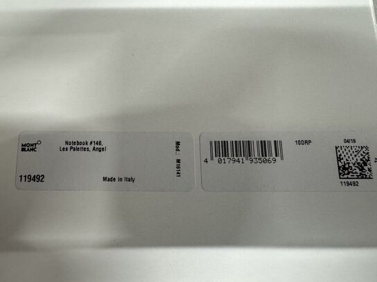 5 stk. Notebook MONTBLANC ANGEL