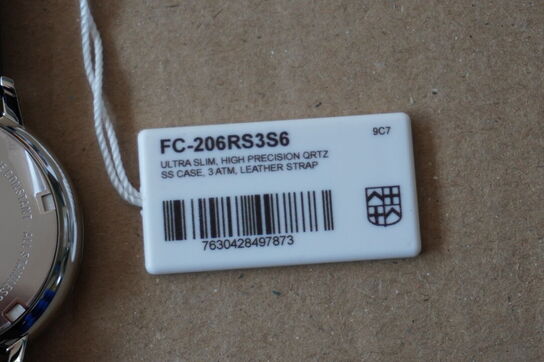 Ur FREDERIQUE CONSTANT GENEVE, ID: FC-206RS3S6