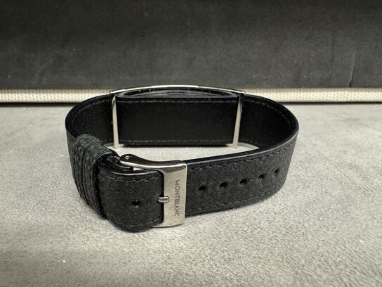 eBracelet i stål og læder MONTBLANC MOD: M61037