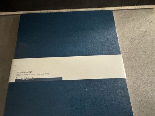 1 stk. Notebook  MONTBLANC PETROL BLUE