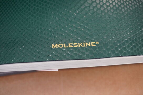 2 stk. Notesbøger MONT BLANC + MOLESKINE notesbog