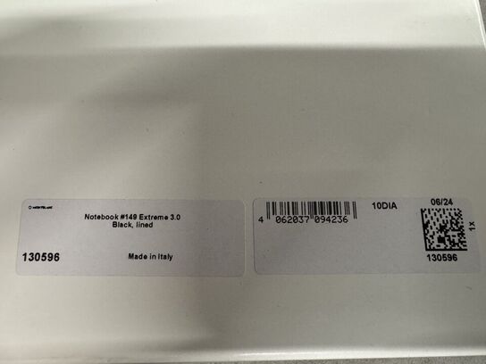 3 stk. Notebook MONTBLANC BLACK