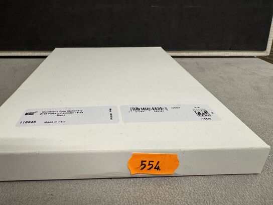 1 stk. Weekly calender 18-19 MONTBLANC BLACK