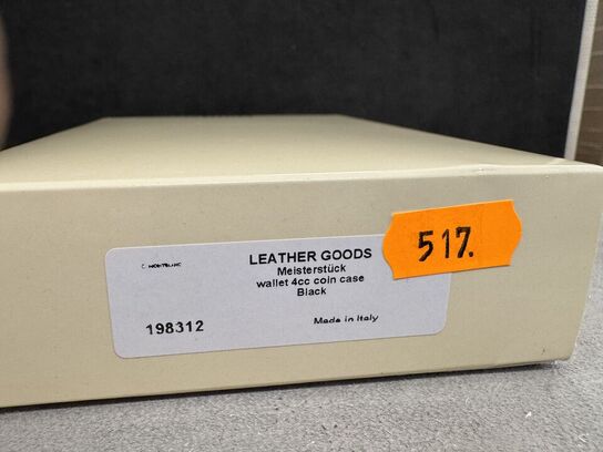 Læderpung 4cc MONTBLANC BLACK