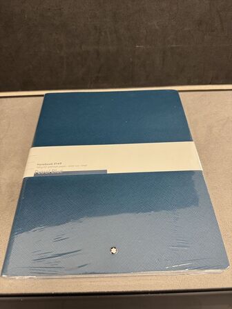 1 stk. Notebook  MONTBLANC PETROL BLUE