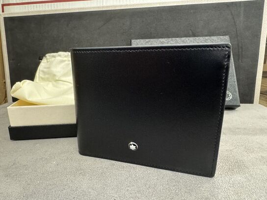 Læderpung 4cc MONTBLANC BLACK