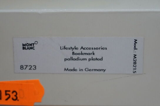 Bogmærke MONT BLANC, ID: M28215