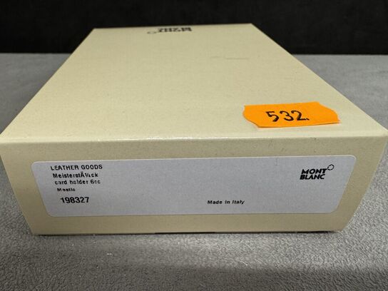 Kortholder 6cc MONTBLANC MASTIC