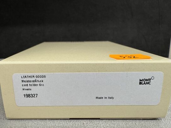 Kortholder 6cc MONTBLANC MASTIC