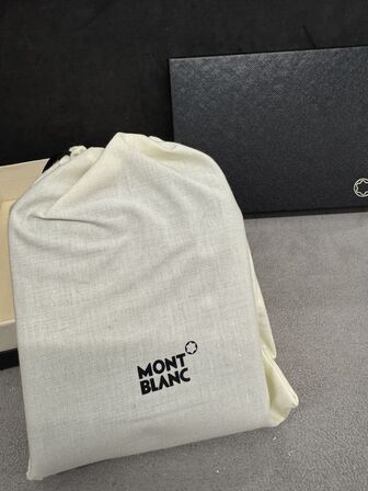 Læderpung 4cc MONTBLANC BLACK