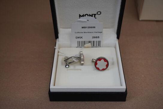 Par manchetknapper MONT BLANC, ID: MB129956