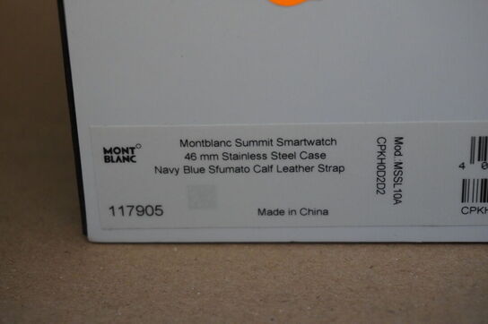 Smartwatch MONT BLANC, ID: 117905