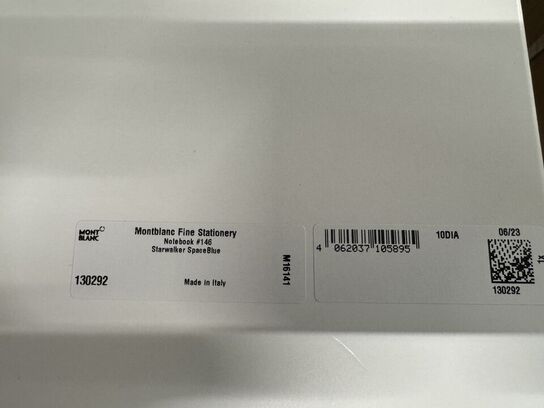 5 stk. Notebook MONTBLANC STARWALKER SPACEBLUE