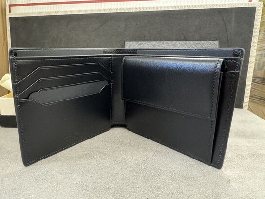 Læderpung 4cc MONTBLANC BLACK