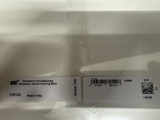 5 stk. Farvebøger MONTBLANC OF SPIDERS & SERPENTS