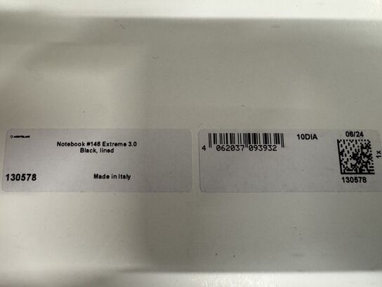 1 stk. Notebook  MONTBLANC BLACK