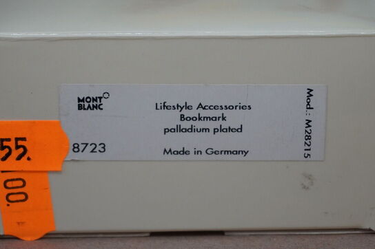 Bogmærke MONT BLANC, ID: M28215