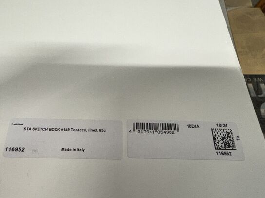 3 stk. Sketch book MONTBLANC TOBACCO