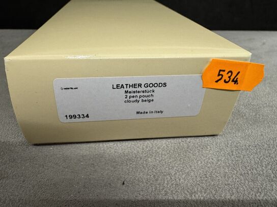 2 Pen pouch MONTBLANC CLOUDY BEIGE