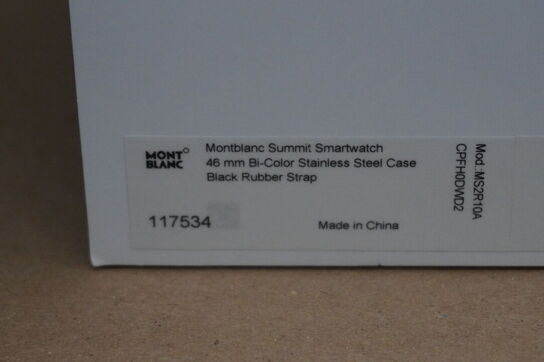 Smartwatch MONT BLANC, ID: 117534