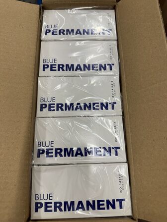 15 sk. 60ml blæk MONTBLANC BLUE PERMANENT