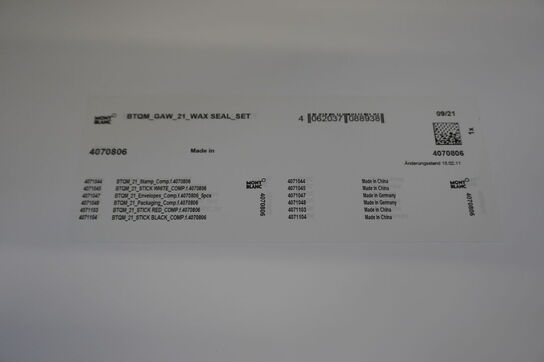 Voksforseglings sæt MONT BLANC, ID: 4070806