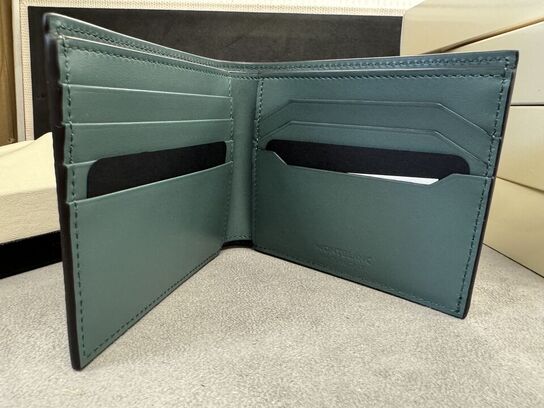 Læderpung 8cc MONTBLANC PEWTER