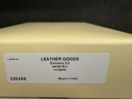 Læderpung 6cc MONTBLANC NOISETTE