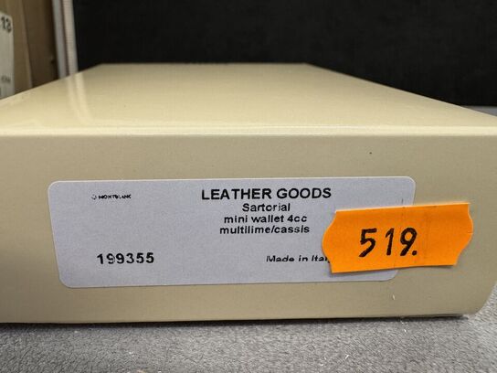 Læderpung 4cc MONTBLANC MULTILIME/CASSIS