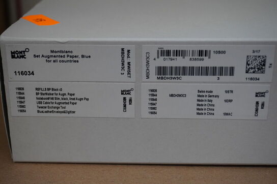 Fyldepen & Notesbog MONT BLANC, ID: 116034