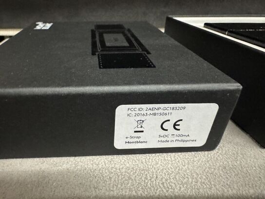 eBracelet i stål og læder MONTBLANC MOD: M61037