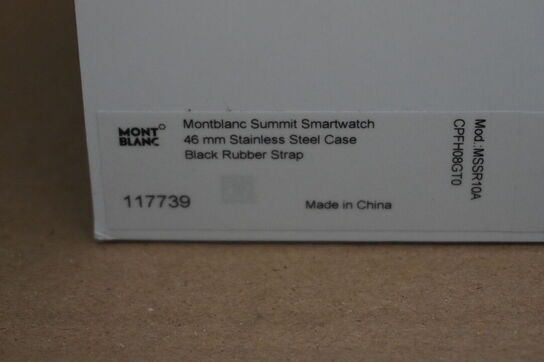 Smartwatch MONT BLANC, ID: 117739