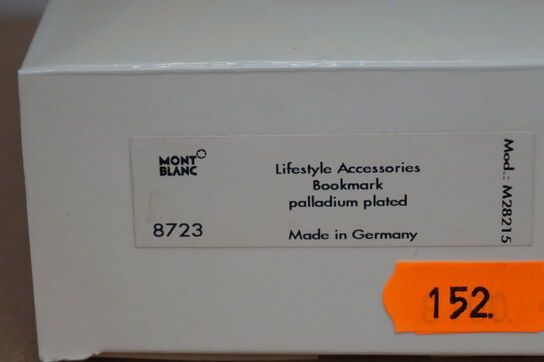 Bogmærke MONT BLANC, ID: M28215