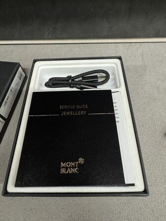 eBracelet i stål og læder MONTBLANC MOD: M61037