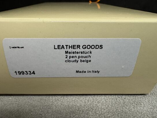 2 Pen pouch MONTBLANC CLOUDY BEIGE