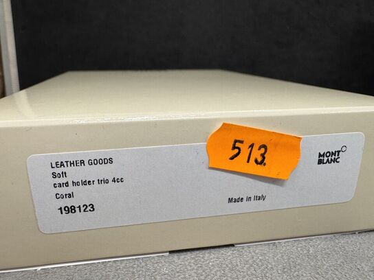 Kortholder 4cc MONTBLANC CORAL