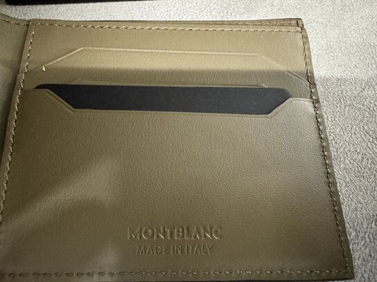 Læderpung 6cc MONTBLANC NOISETTE