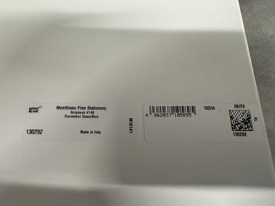 5 stk. Notebook MONTBLANC STARWALKER SPACEBLUE