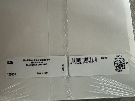 2 stk. Notebook  MONTBLANC BLACK