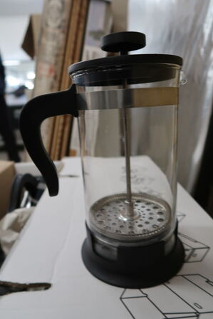 Diverse stempelkander samt kopper