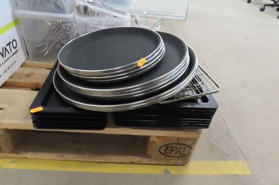 Diverse serveringsfade