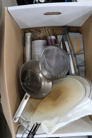 Diverse køkkenartikler